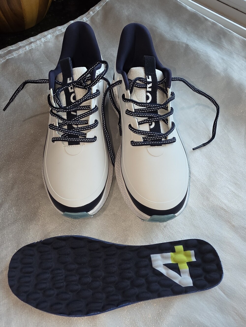 G/FORE MG4+ O2 G/LOCK Ladies Golf Shoes in Snow/Twilight Sz 9 - Picture 11 of 14